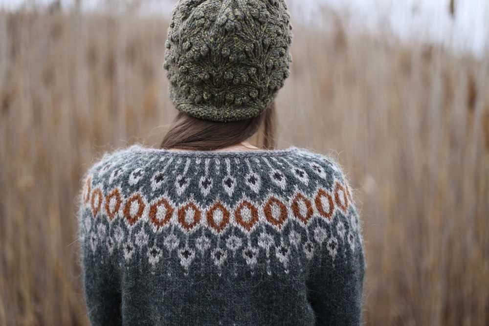 Knit in the round sweater pattern