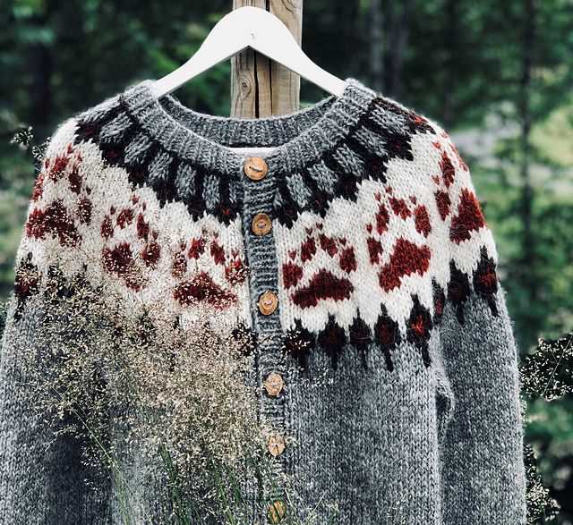 Knit in the round sweater pattern