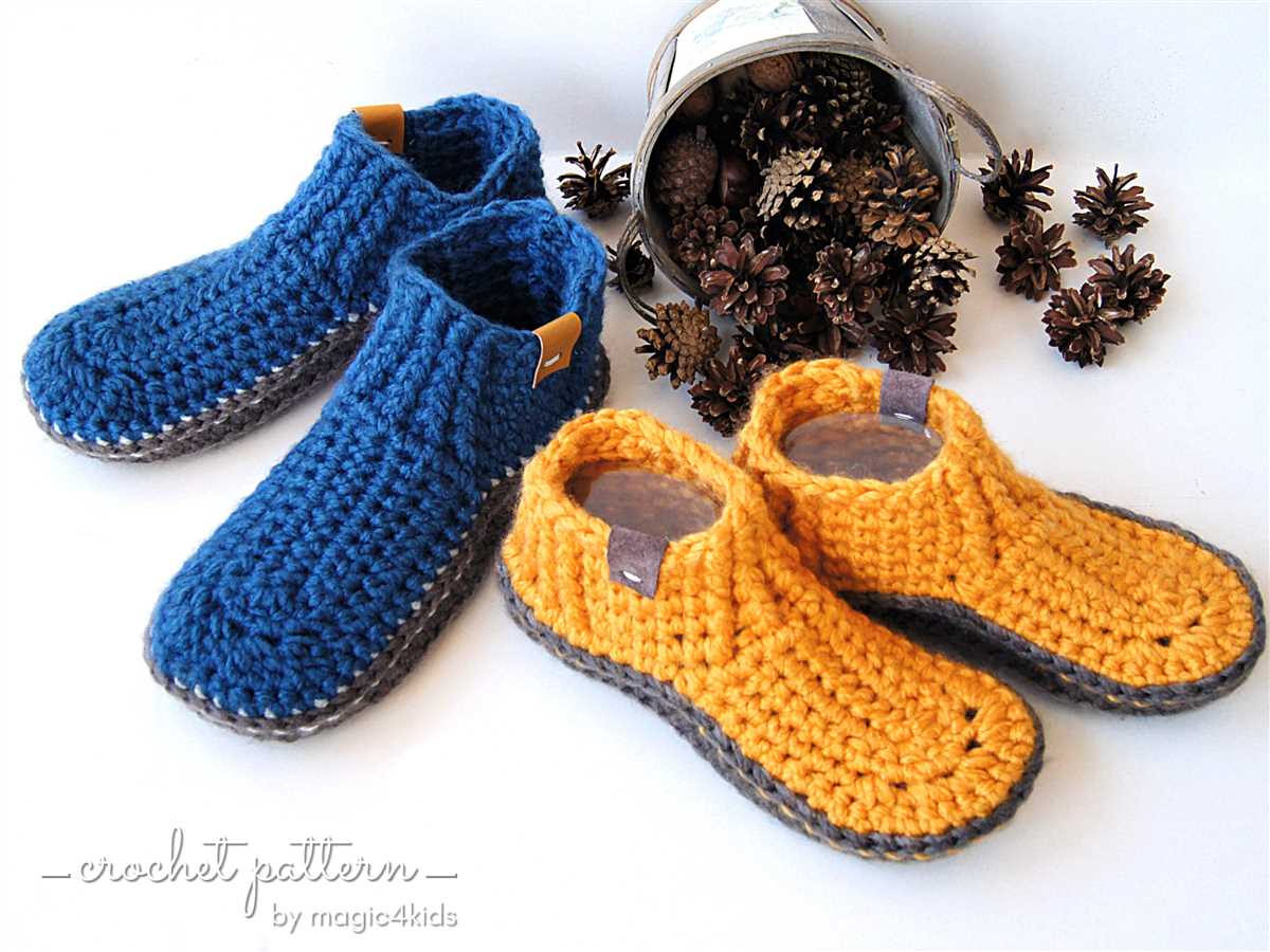 Knit moccasin pattern