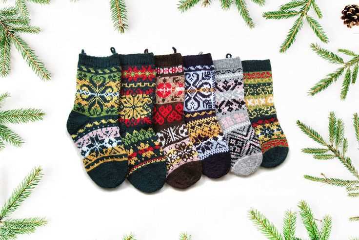 Knit o graf christmas stocking pattern