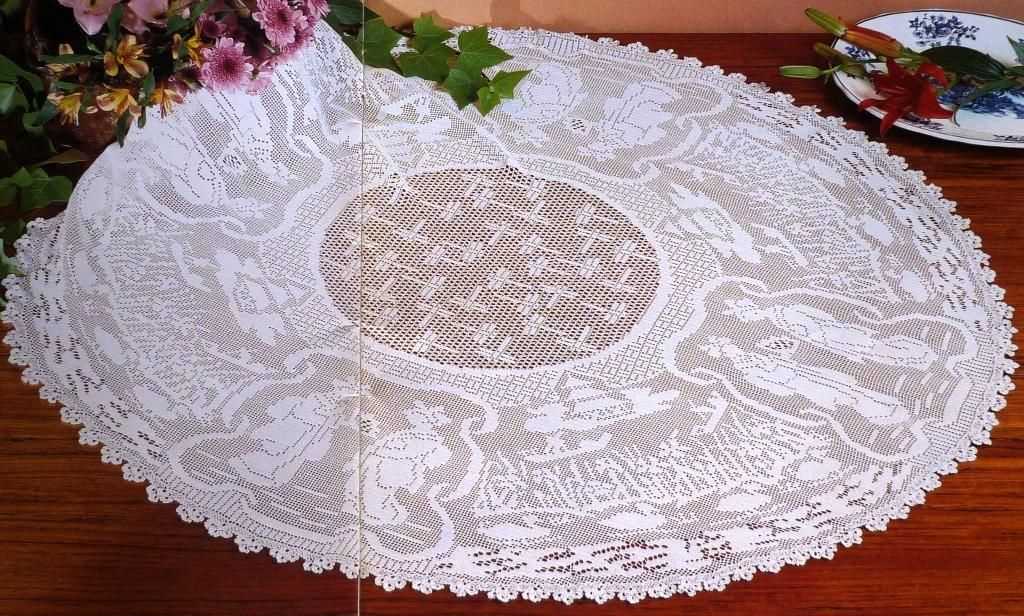 Knit patterns tablecloth patterns