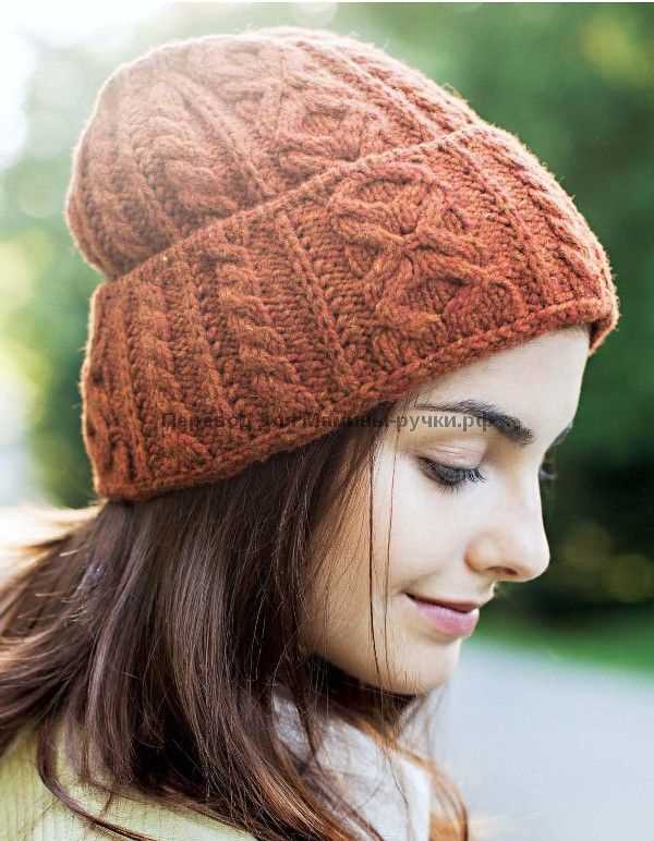 Knit purl hat pattern