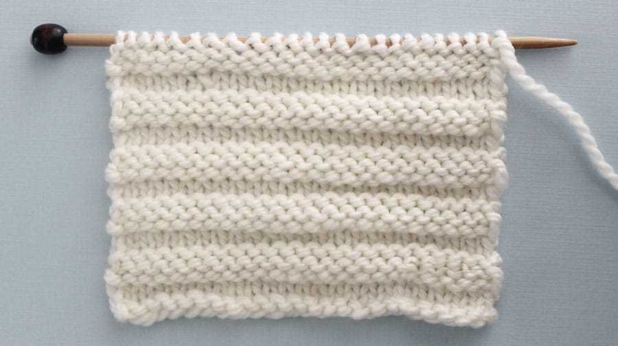 Knit purl stitch patterns