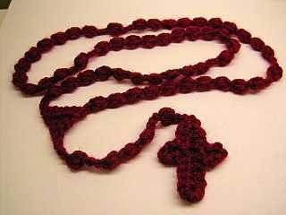 Knit rosary pattern