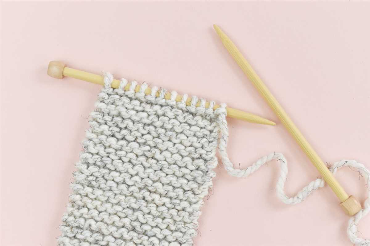 Knit scarf pattern for beginners