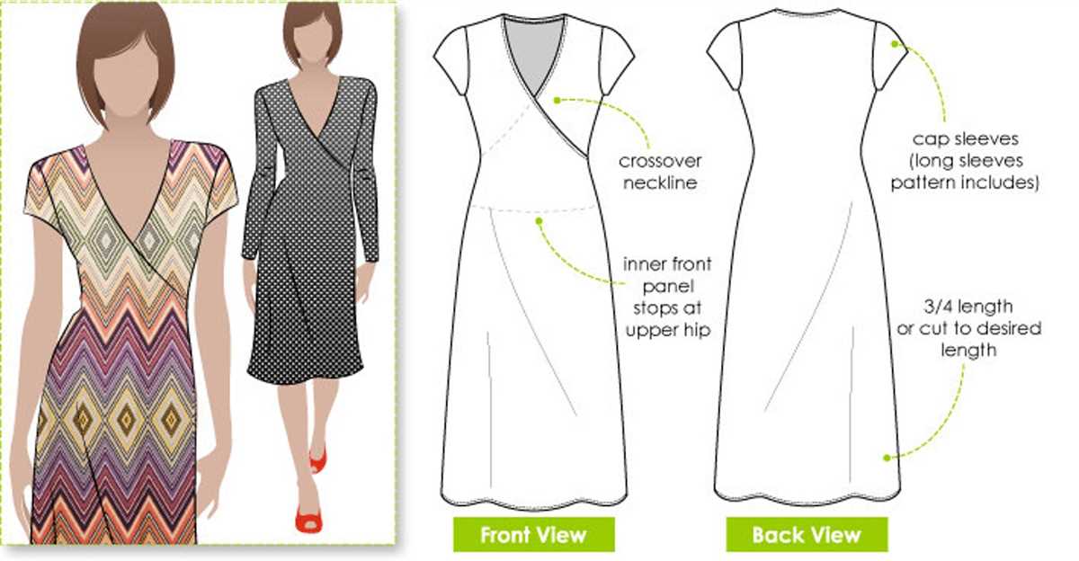 Knit skater dress pattern