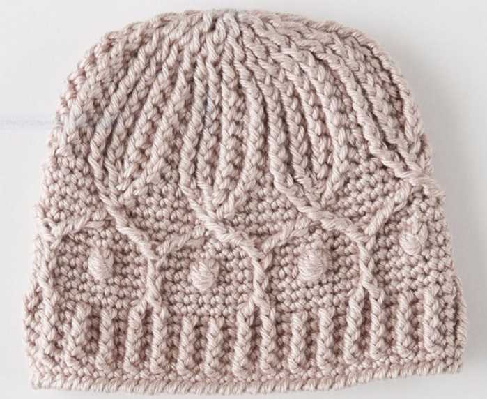 Knit summer beanie pattern
