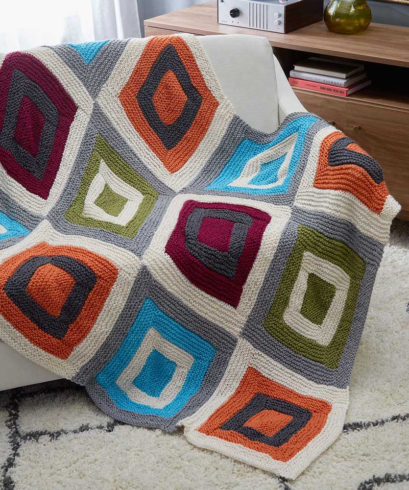 Knit throw patterns free