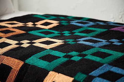 Knit throw patterns free