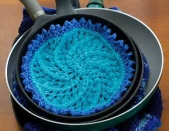 Knit trivet pattern free