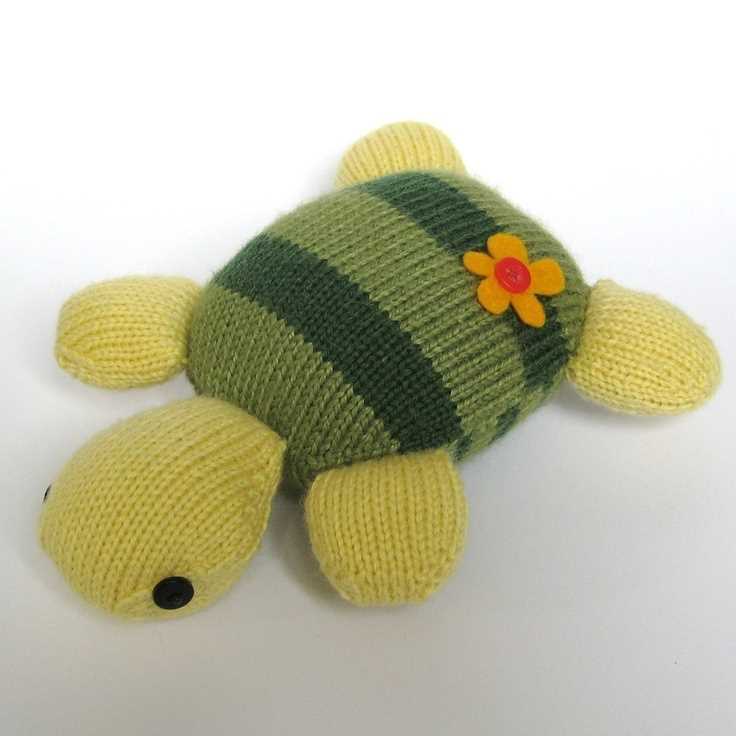 Knit turtle pattern