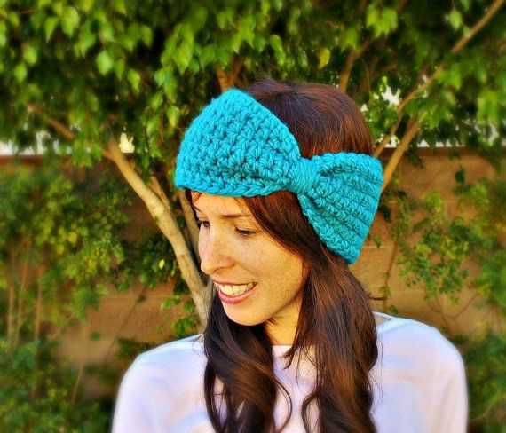 Knit winter headband pattern