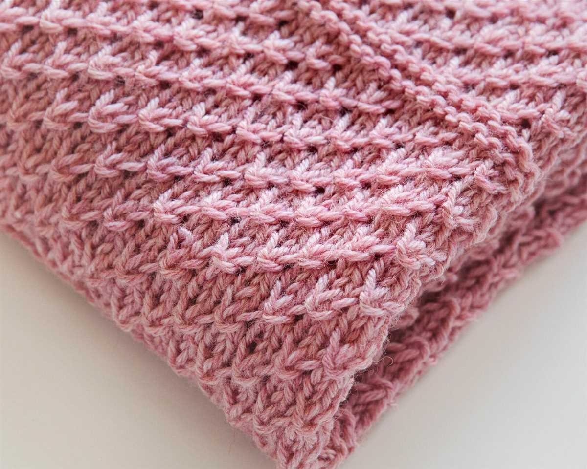 Knitted baby blankets patterns