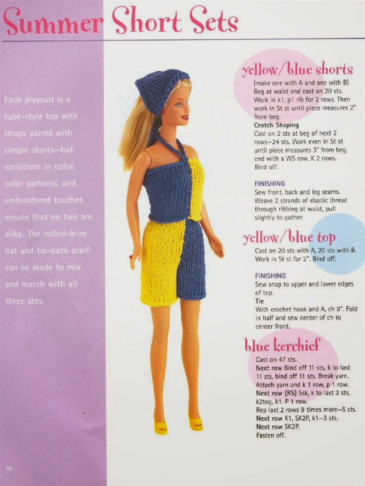 Knitted barbie clothes patterns
