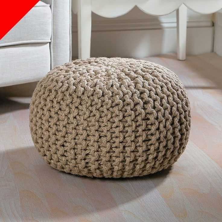 Knitted bath pouf pattern