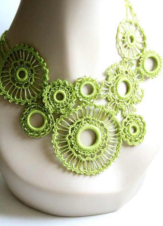Knitted beaded necklace patterns