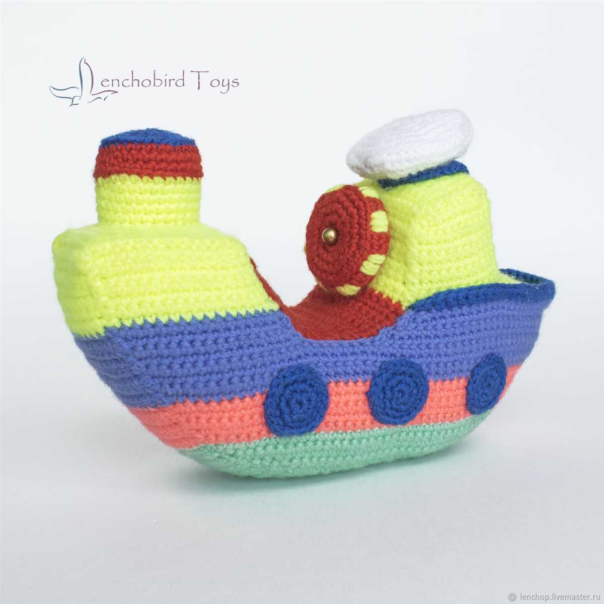 Knitted boat pattern