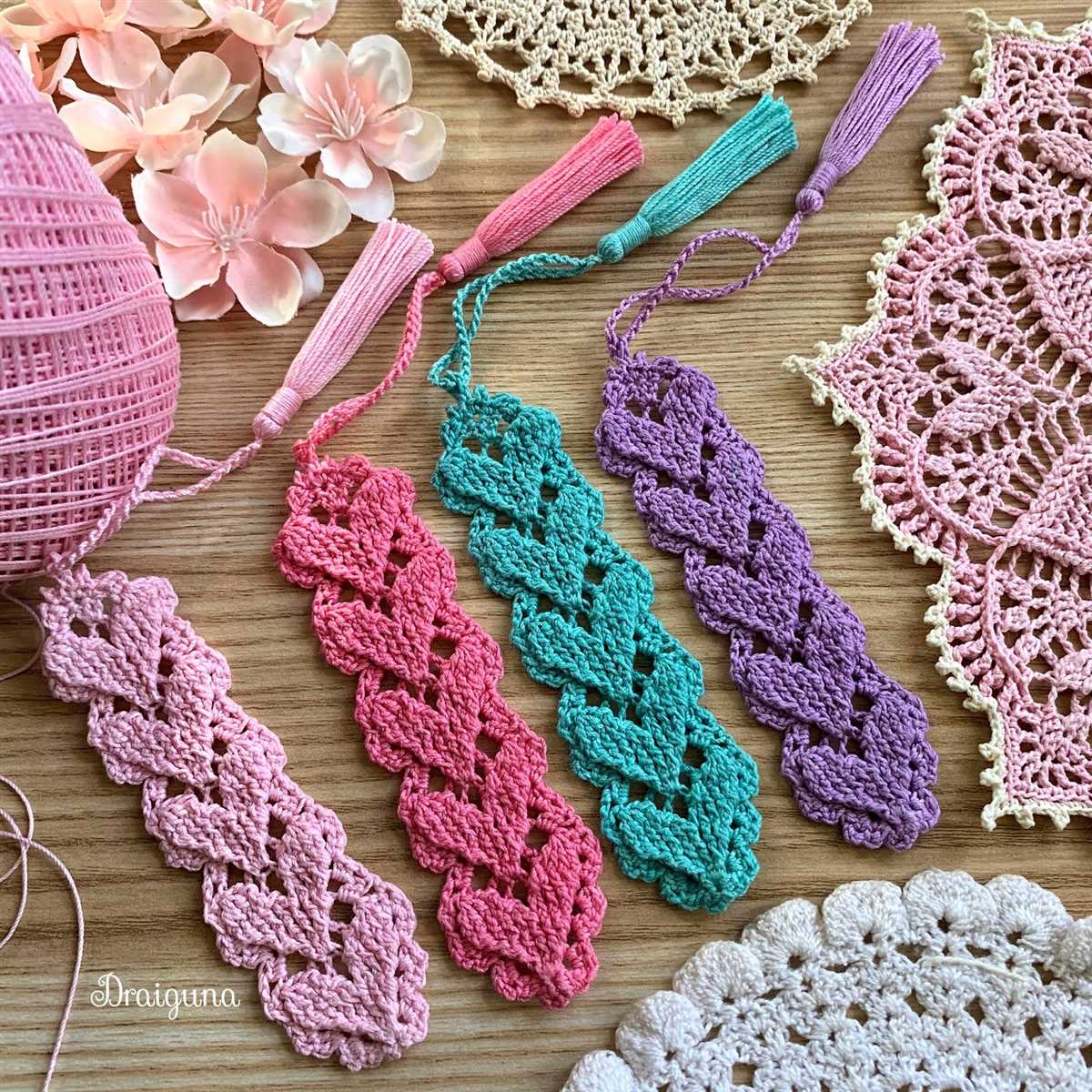 Knitted bookmark pattern free