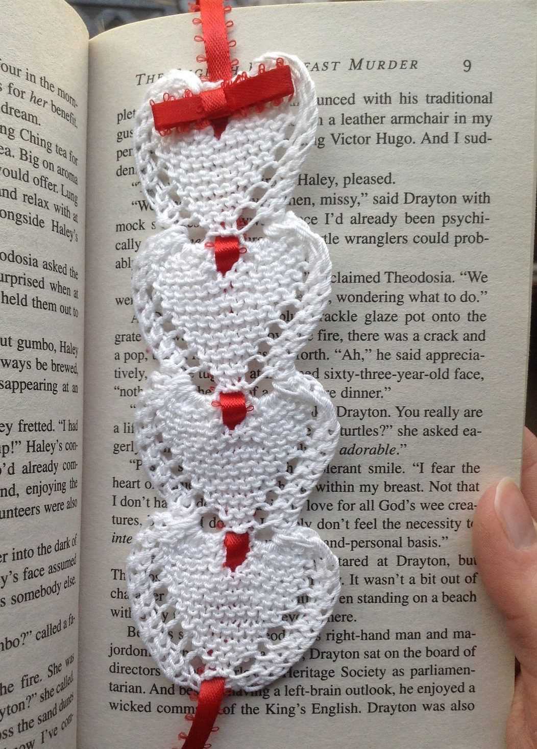 Knitted bookmarks patterns