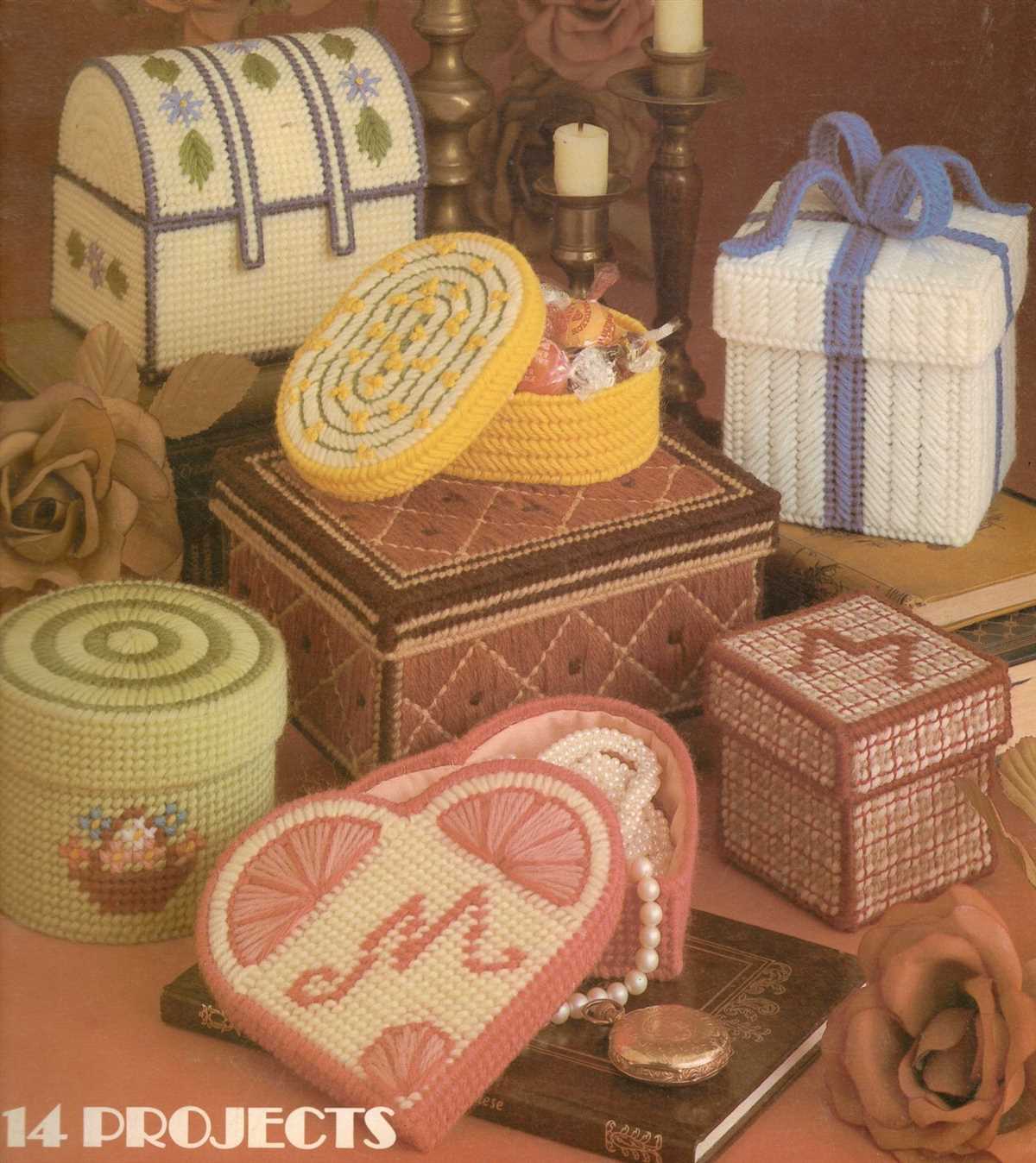 Knitted box pattern