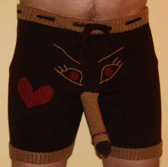 Knitted boxers pattern