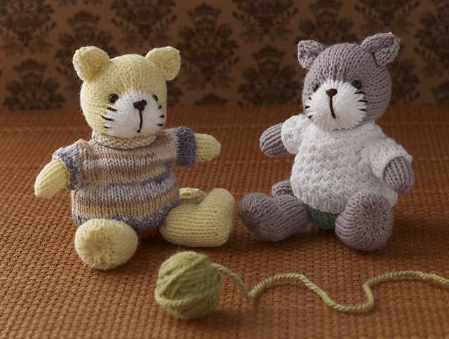 Knitted cat jumper pattern free