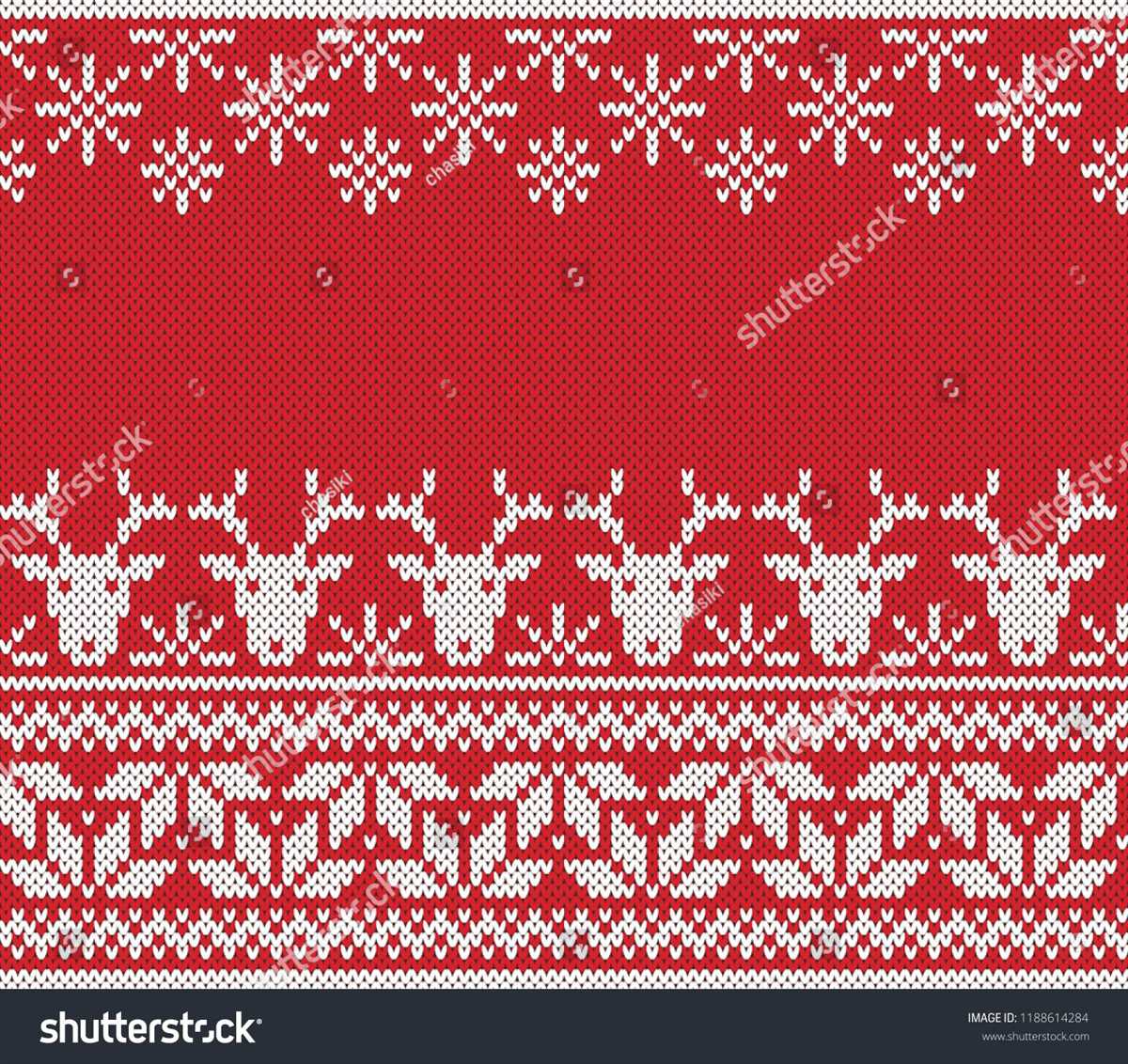 Knitted christmas sweater patterns