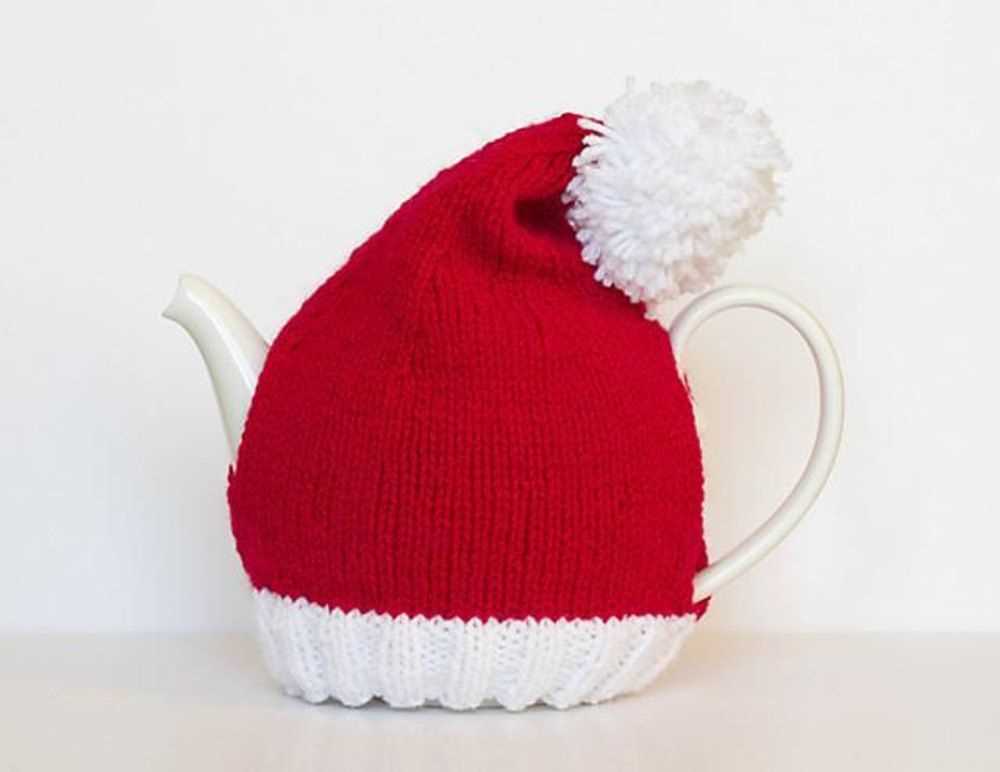 Knitted christmas tea cosy pattern