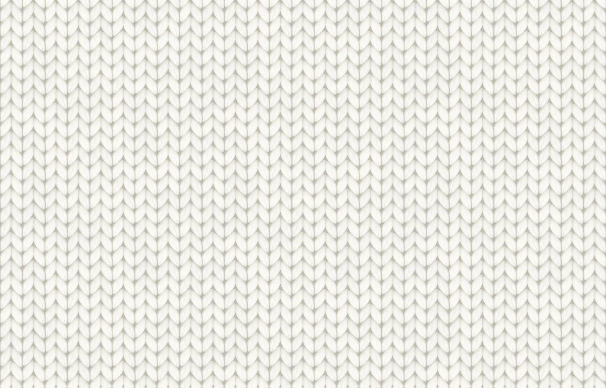 Knitted cotton face cloth pattern