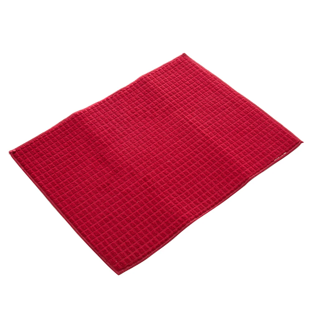 Knitted dish drying mat pattern