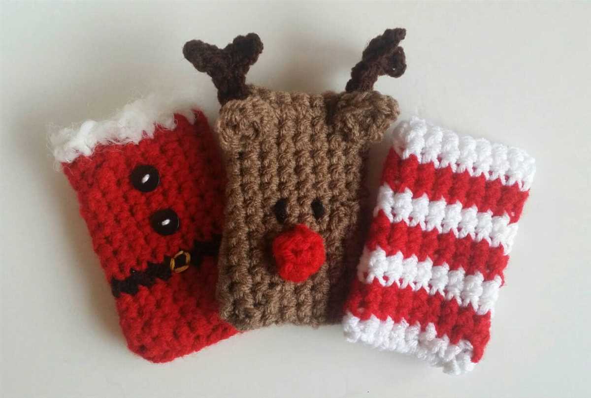 Knitted gift card holders patterns