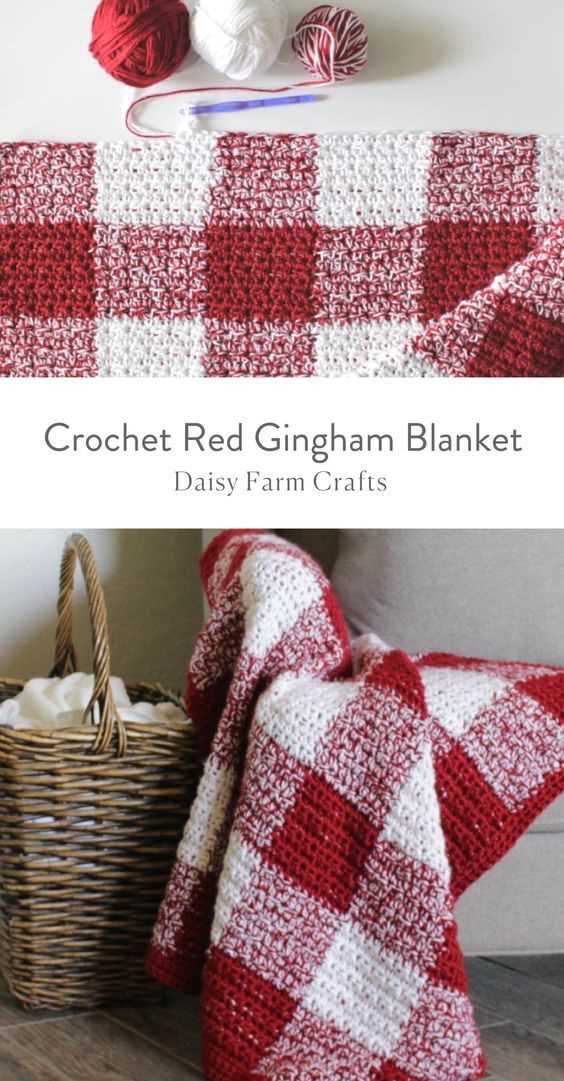 Creating a Stylish and Cozy Gingham Blanket with Knitting Knitted gingham blanket pattern
