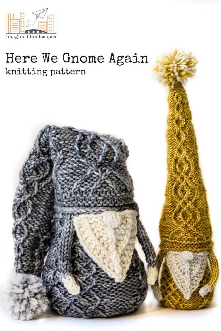 Knitted gnome pattern free