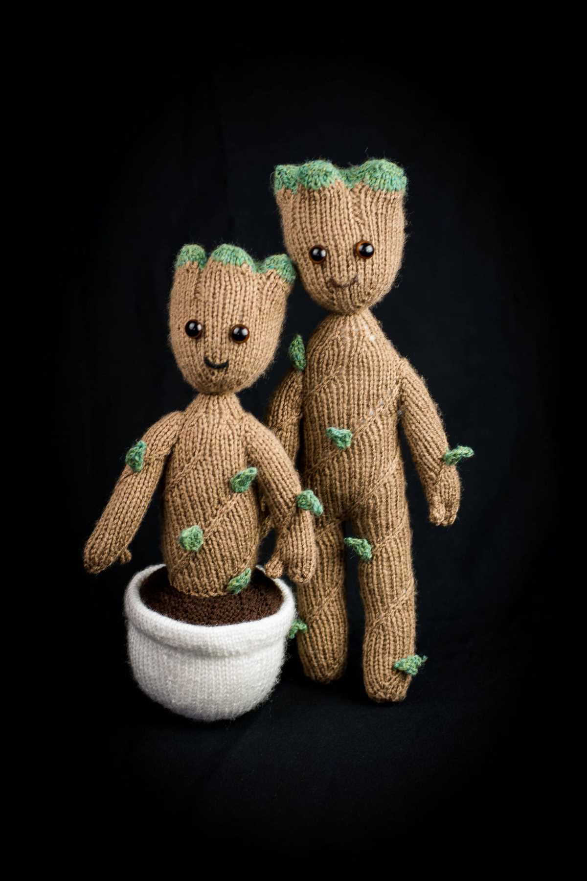 Knitted groot pattern