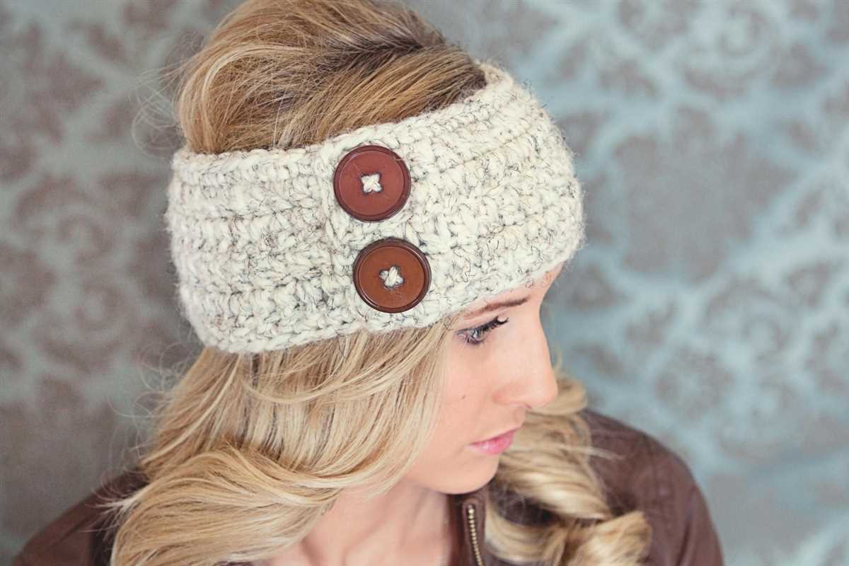 Knitted headband patterns for adults