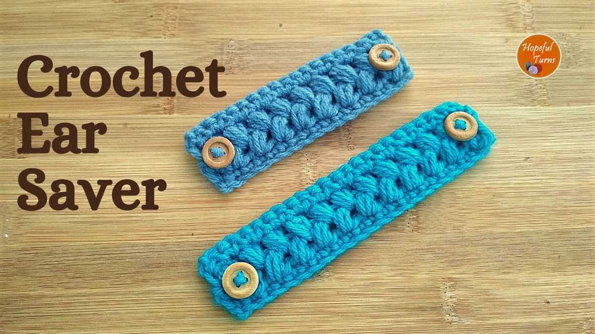 Knitted mask extender pattern