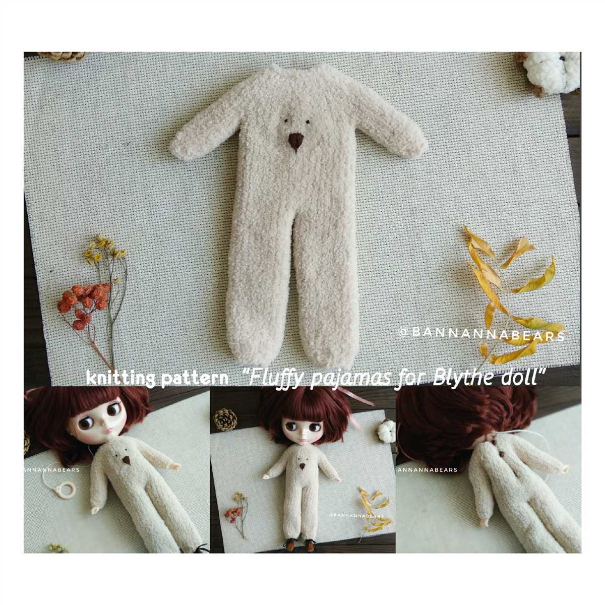Knitted onesie pattern