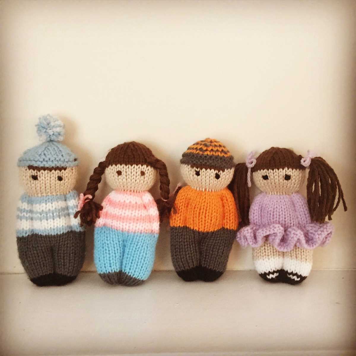 Knitted patterns for toys