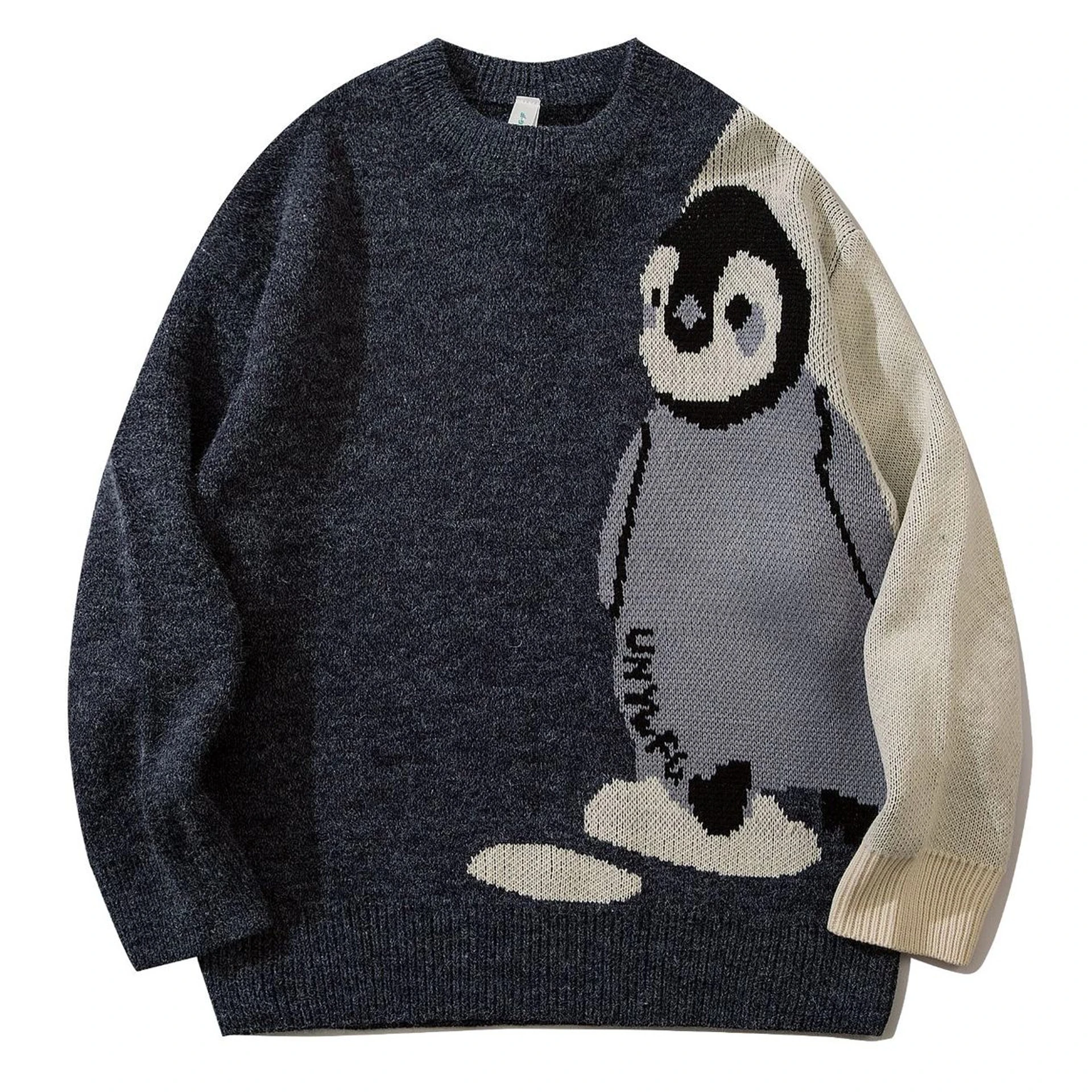 Create Your Own Adorable Knitted Penguin Jumper with this Easy-to-Follow Pattern Knitted penguin jumper pattern