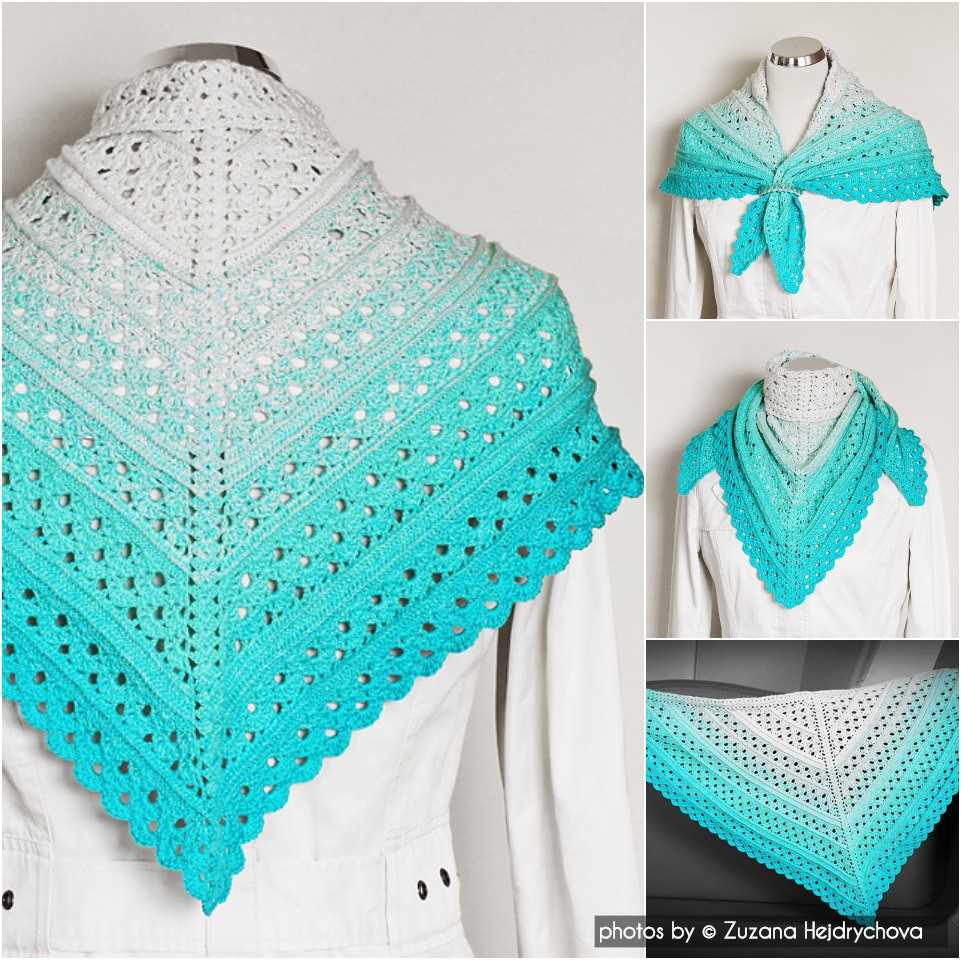 Knitted pocket shawl patterns free