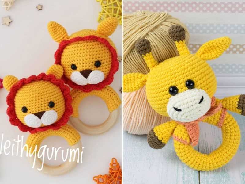 Knitted rattle pattern free