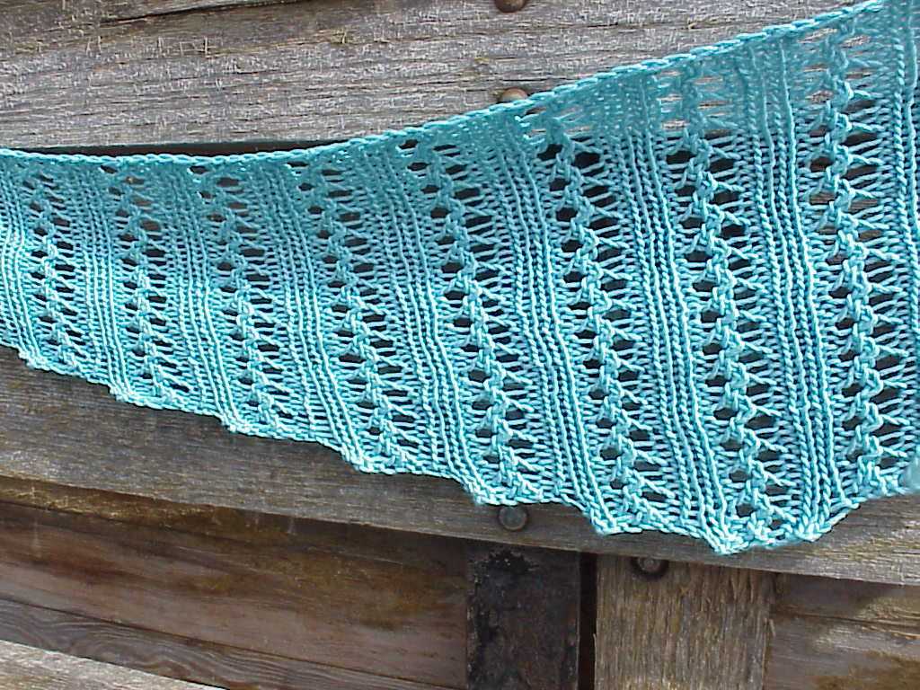Knitted scarf pattern worsted weight yarn