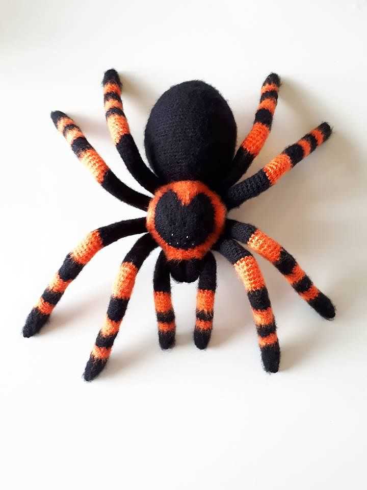 Knitted spider pattern free