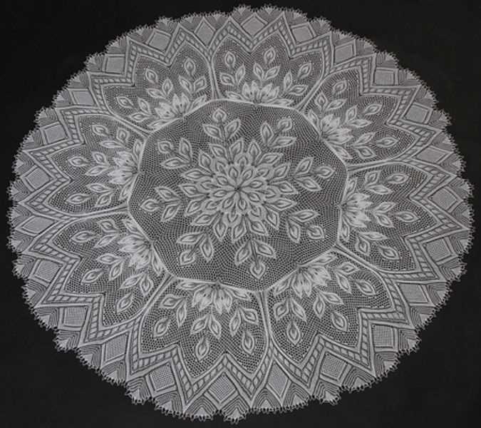 Stunning Knitted Designs to Elevate Your Table Settings Knitted tablecloth patterns
