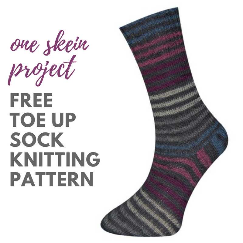 Knitted toe sock patterns free