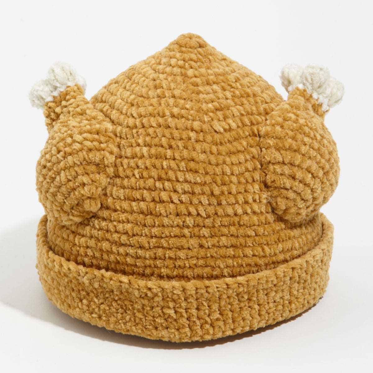 Knitted turkey pattern