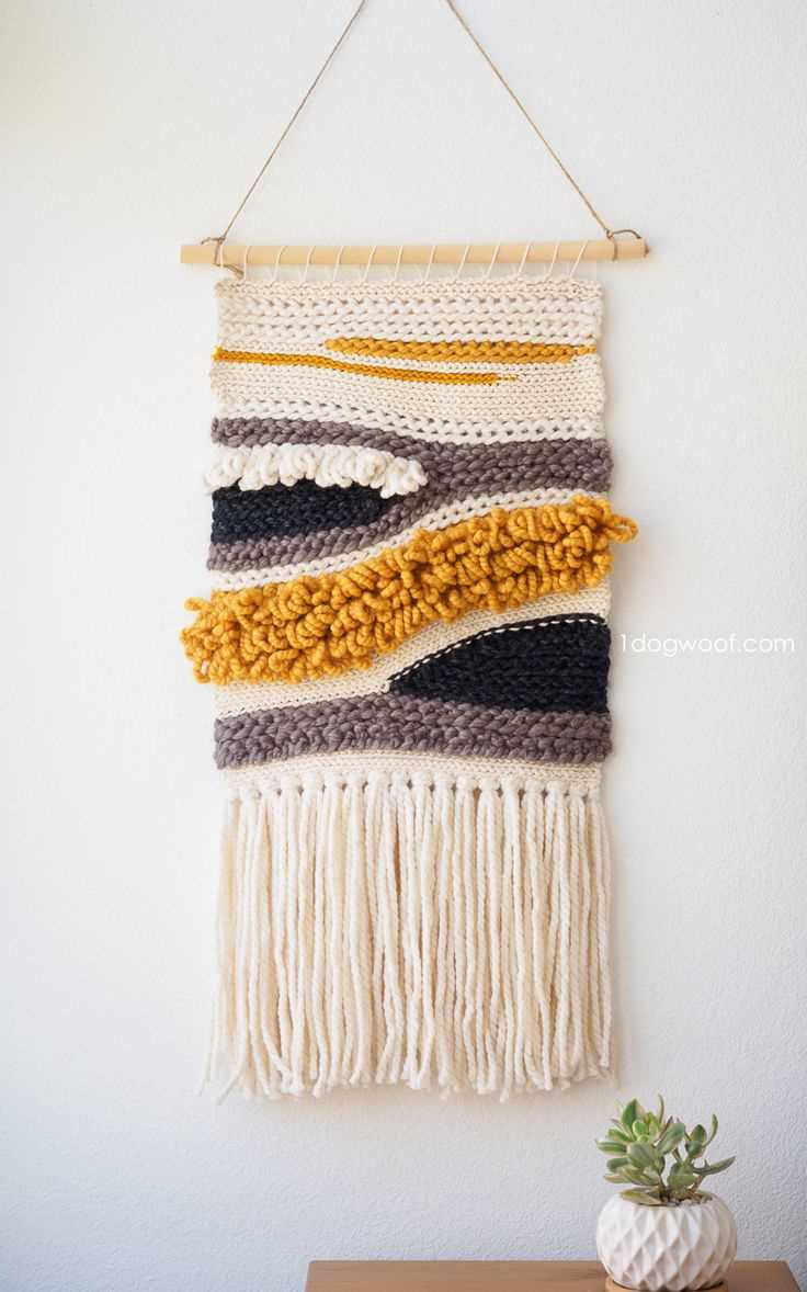 Knitted wall hanging patterns free