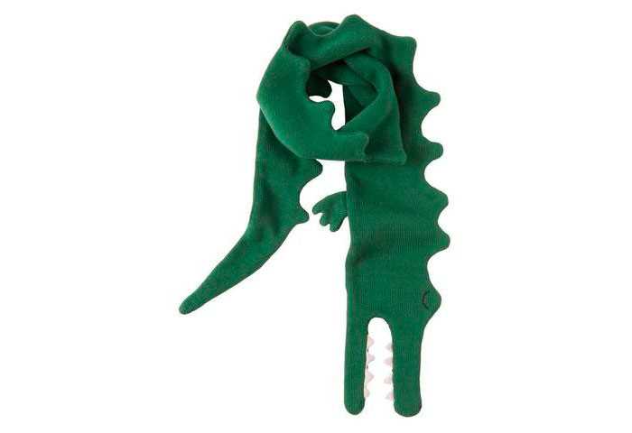 Knitted alligator scarf pattern free