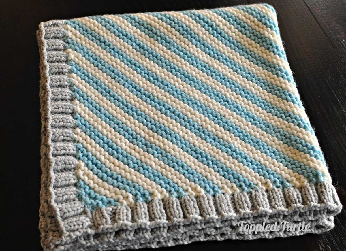 Knitted baby blankets patterns