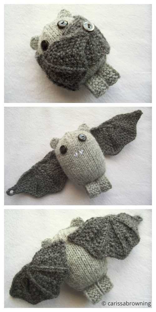 Knitted bat pattern free